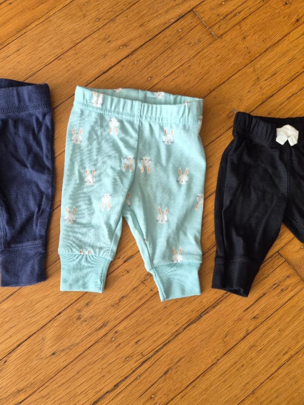 3 pairs of Newborn Pants by Carter